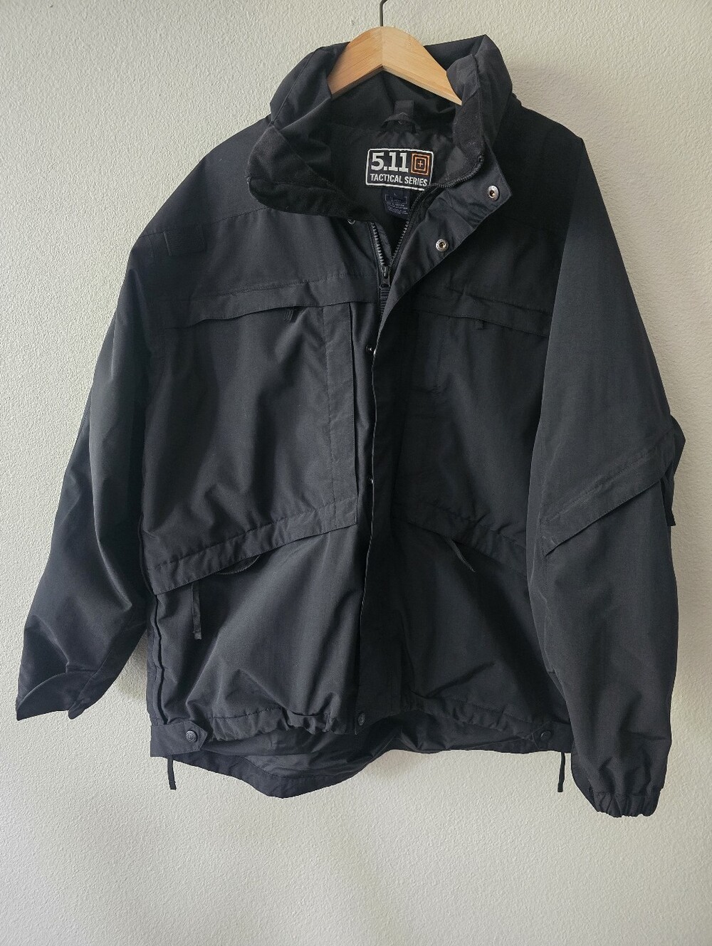 5.11 Tactical Parka Black Men's Large Black Style 48001